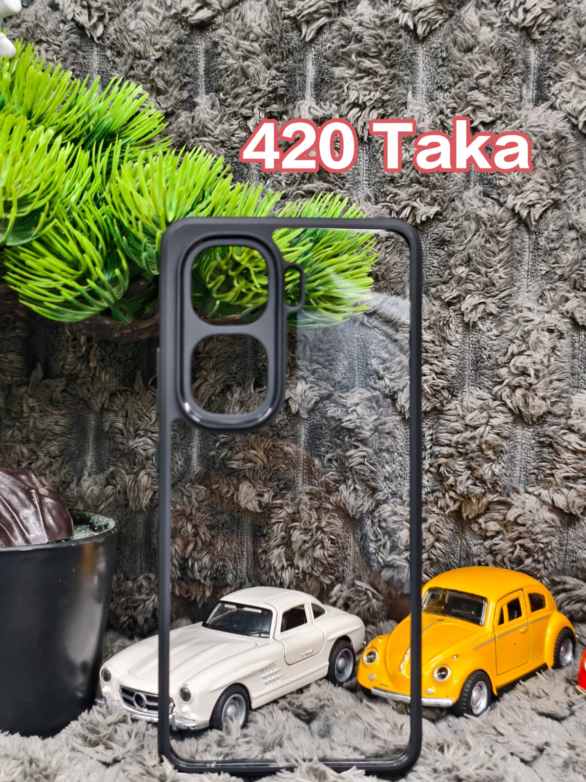 Neo 10 Hard Transparent Cover With Black Border